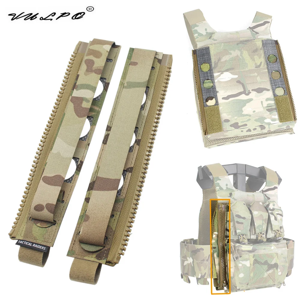 VULPO Chaleco táctico con panel trasero MOLLE para mochila FCSK 3.0 - imagen 4