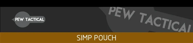 PEW TACTICAL SIMP POUCH Pequeña bolsa variada integrada Airsoft UA64