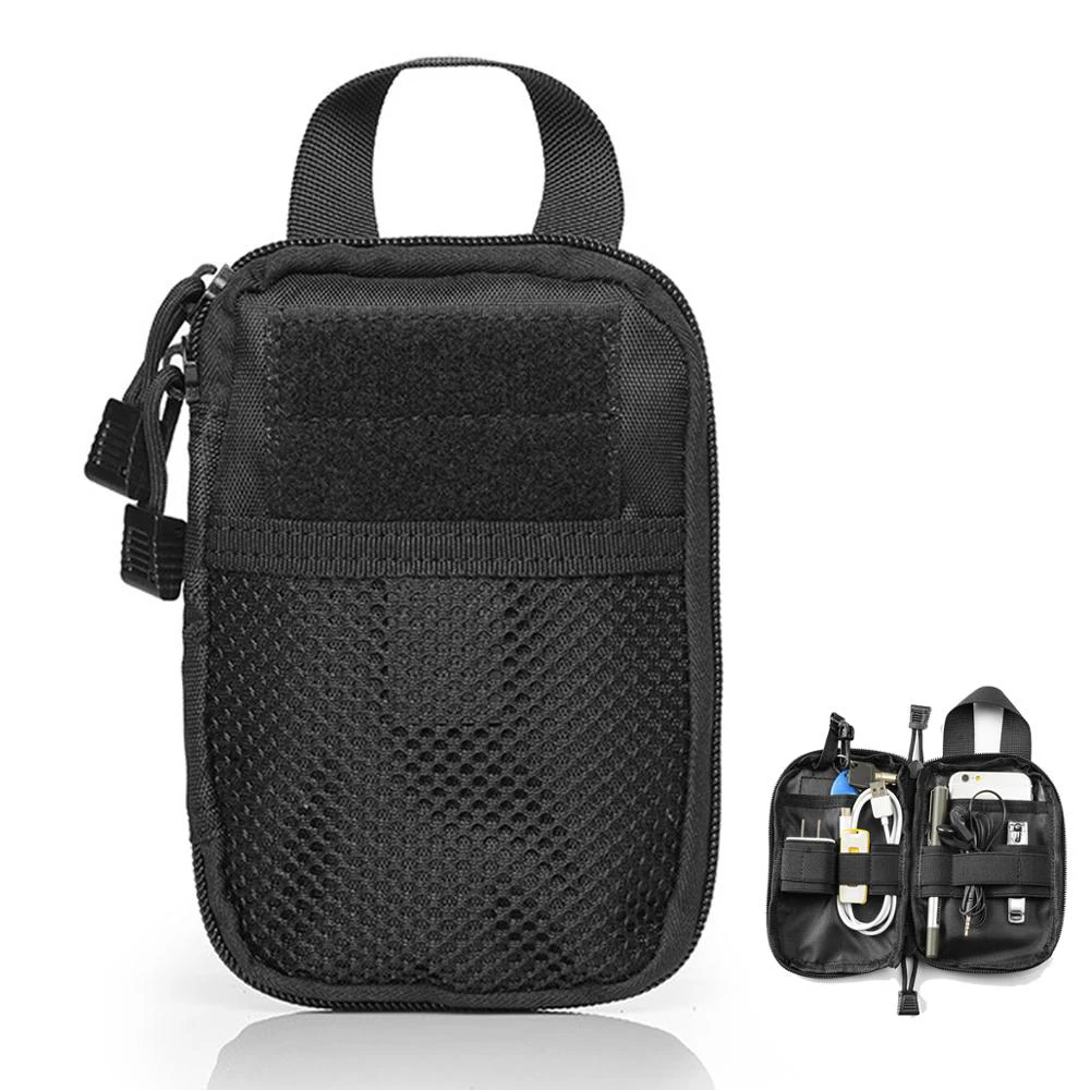 Riñonera táctica MOLLE EDC para exterior y caza