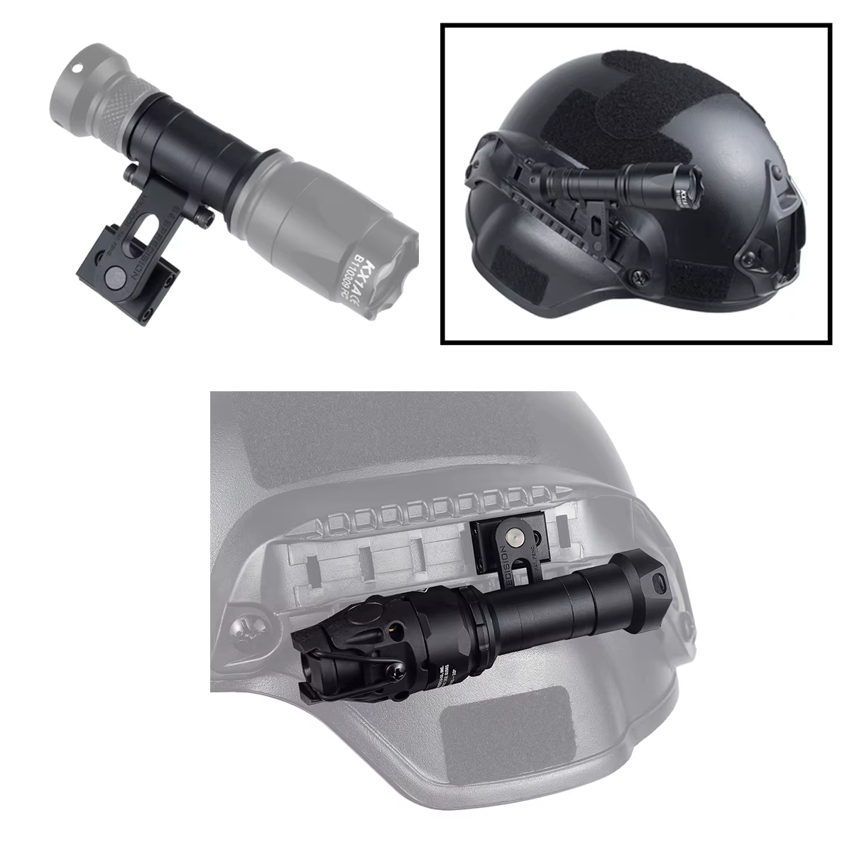 SureFire M300 linterna táctica con soporte para casco OPS-Core ARC