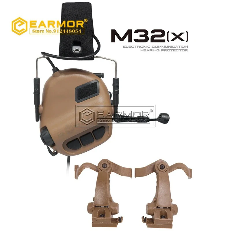Auriculares tácticos EARMOR M32X MOD4 protección y ruido reducido - imagen 2