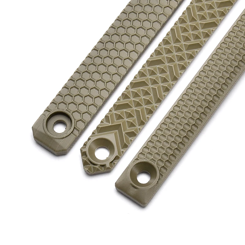 Cubierta de riel M-LOK KeyMod en nailon para Airsoft y caza - imagen 4