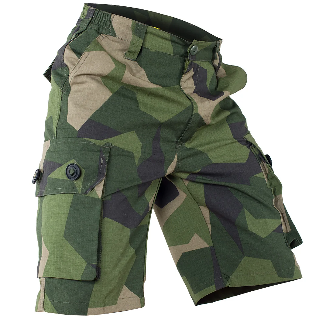 Bermudas tácticas verano camuflaje sueco geométrico M90 - imagen 5