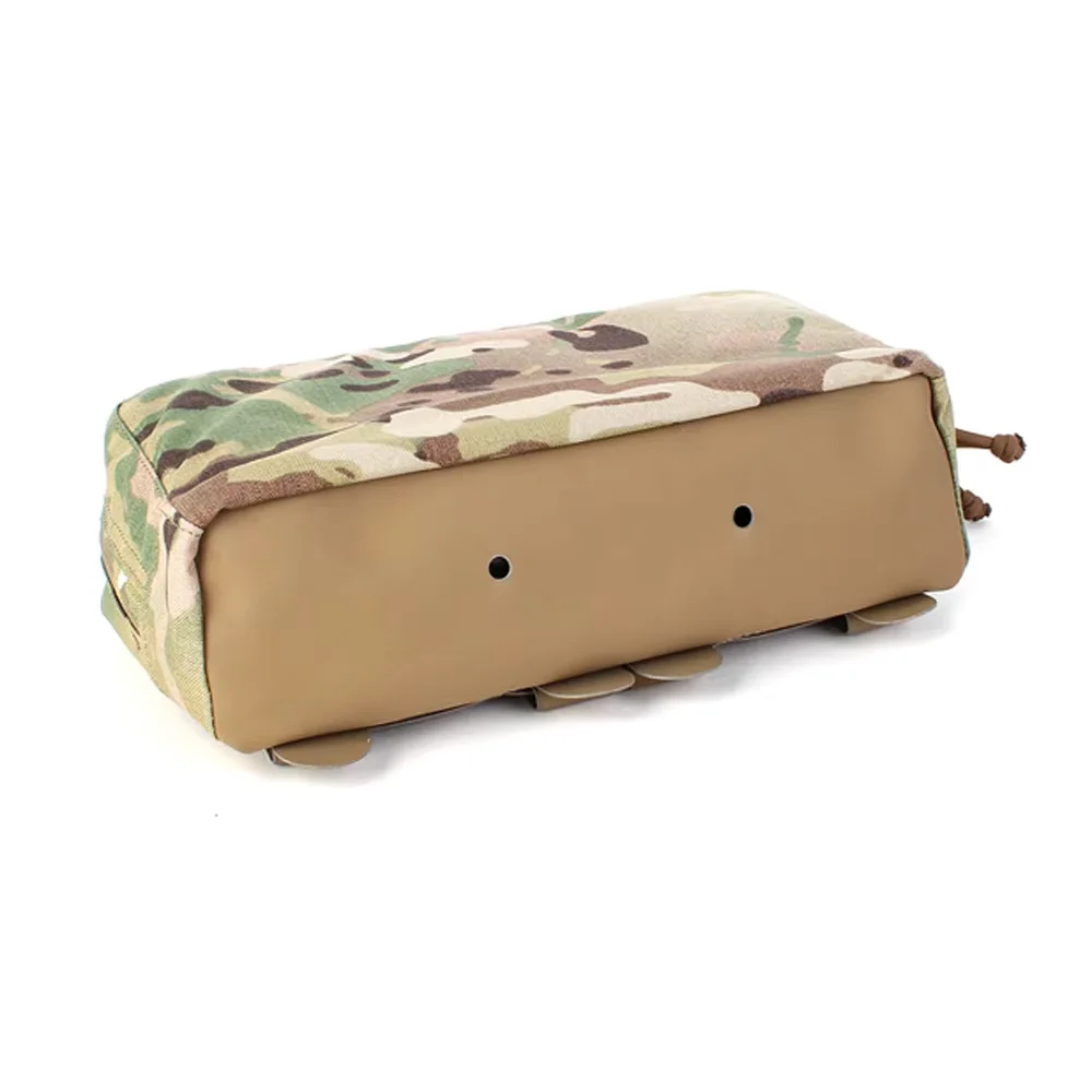 Bolsa táctica MOLLE horizontal mediana para airsoft y exteriores