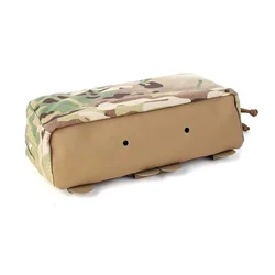 Bolsa táctica MOLLE horizontal mediana para airsoft y exteriores