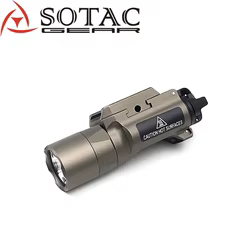 Linterna táctica SOTAC X300U-B LED estroboscópica para riel 20mm