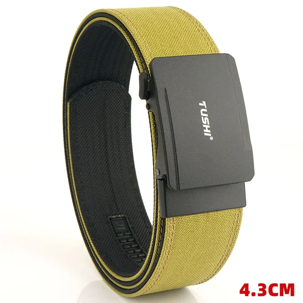 Cinturón táctico militar TUSHI nylon con hebilla automática metálica - imagen 5