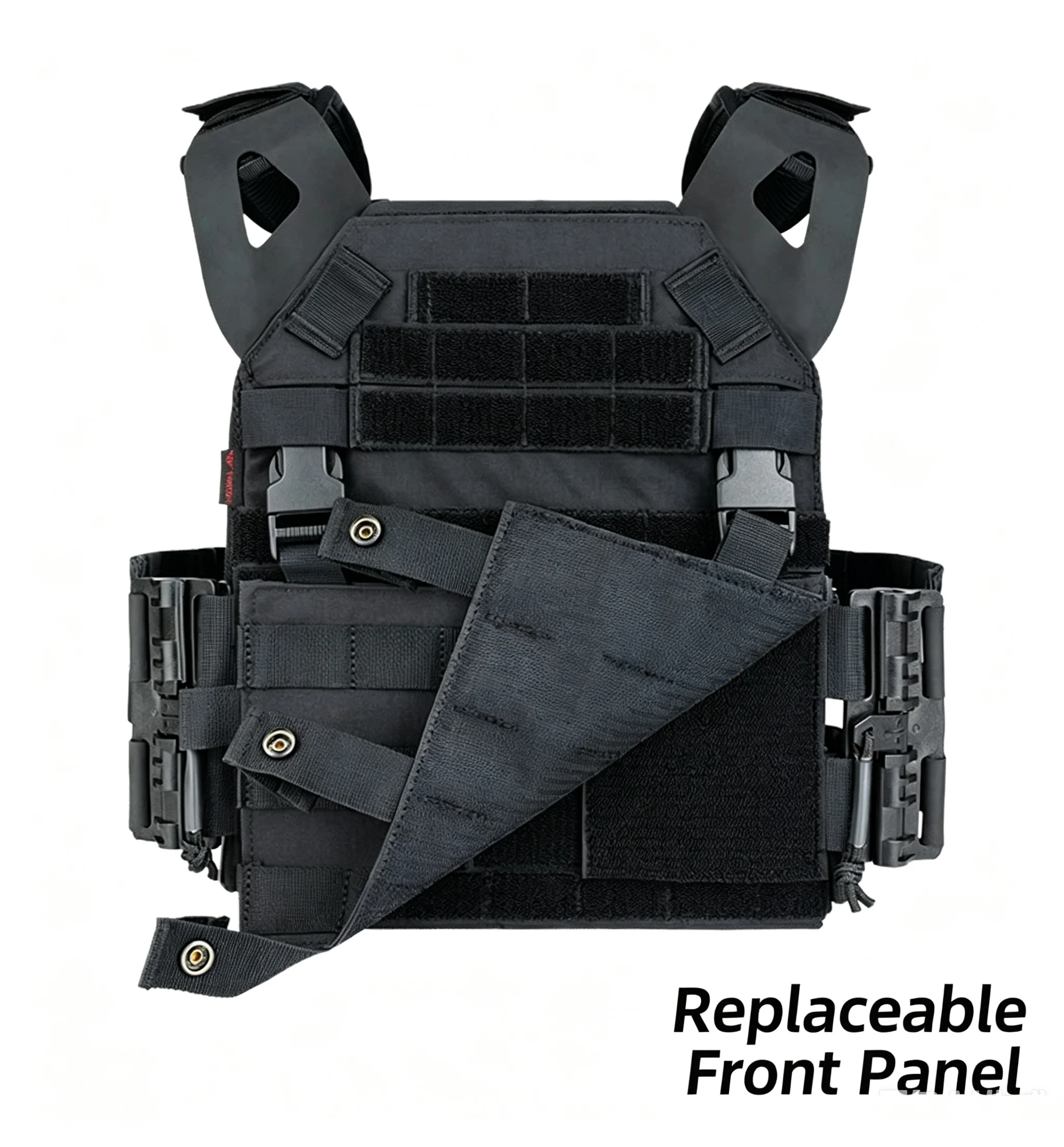 Chaleco táctico estilo JPC con sistema MOLLE
