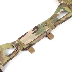 Chaleco táctico JPC-R para caza y outdoor con hombros acolchados