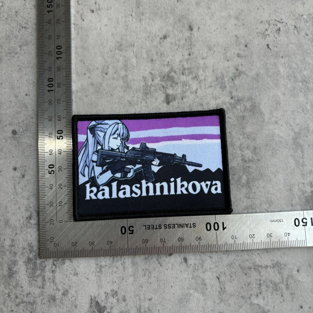 Parche táctico Velcro Kalashnikov anime – Complemento militar - imagen 5