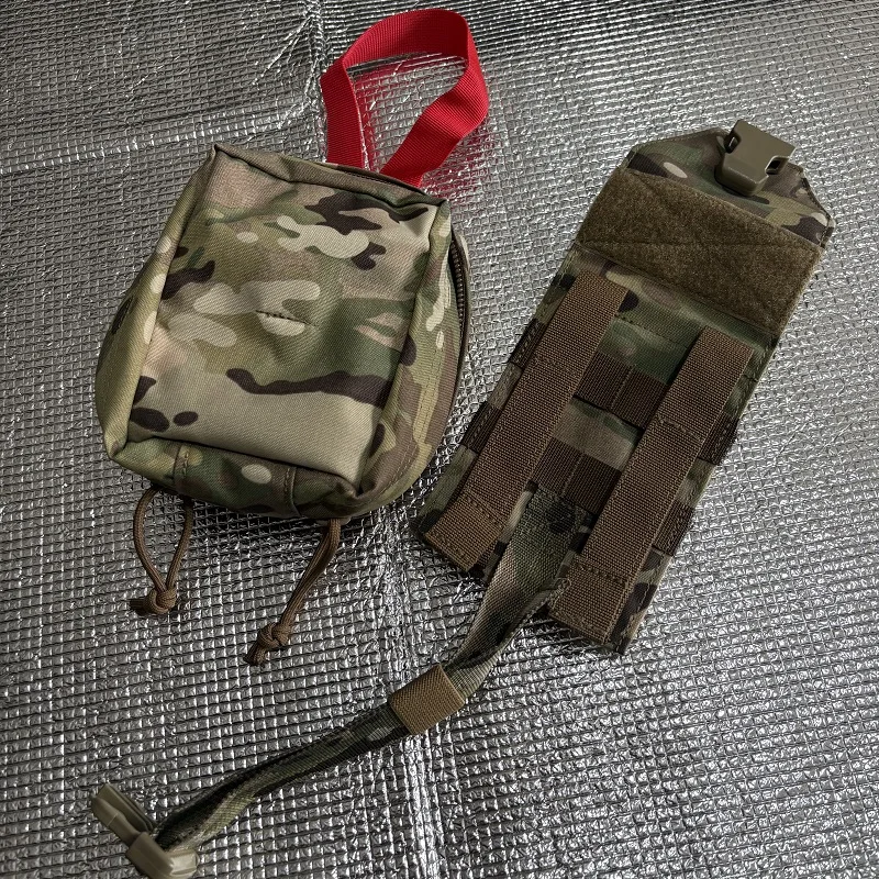 Bolsa médica táctica vertical de extracción rápida con cubierta - imagen 5
