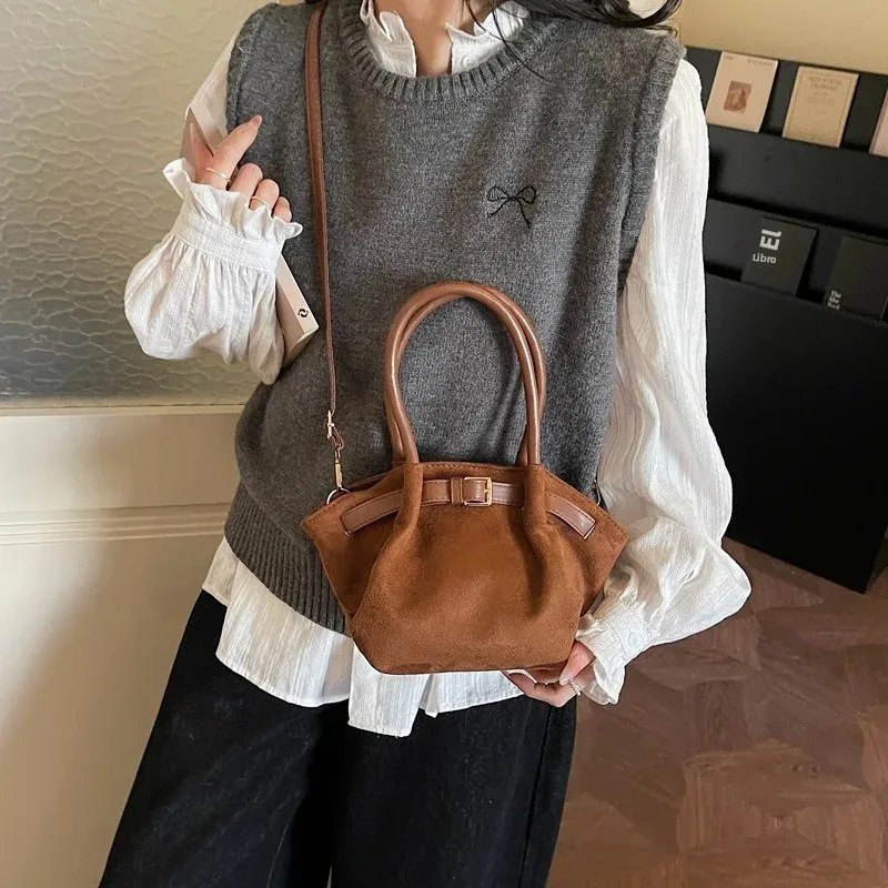 Bolso bandolera retro mate para mujer, uso diario y trabajo - imagen 5