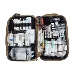 Mochila táctica médica de primeros auxilios para camping y airsoft