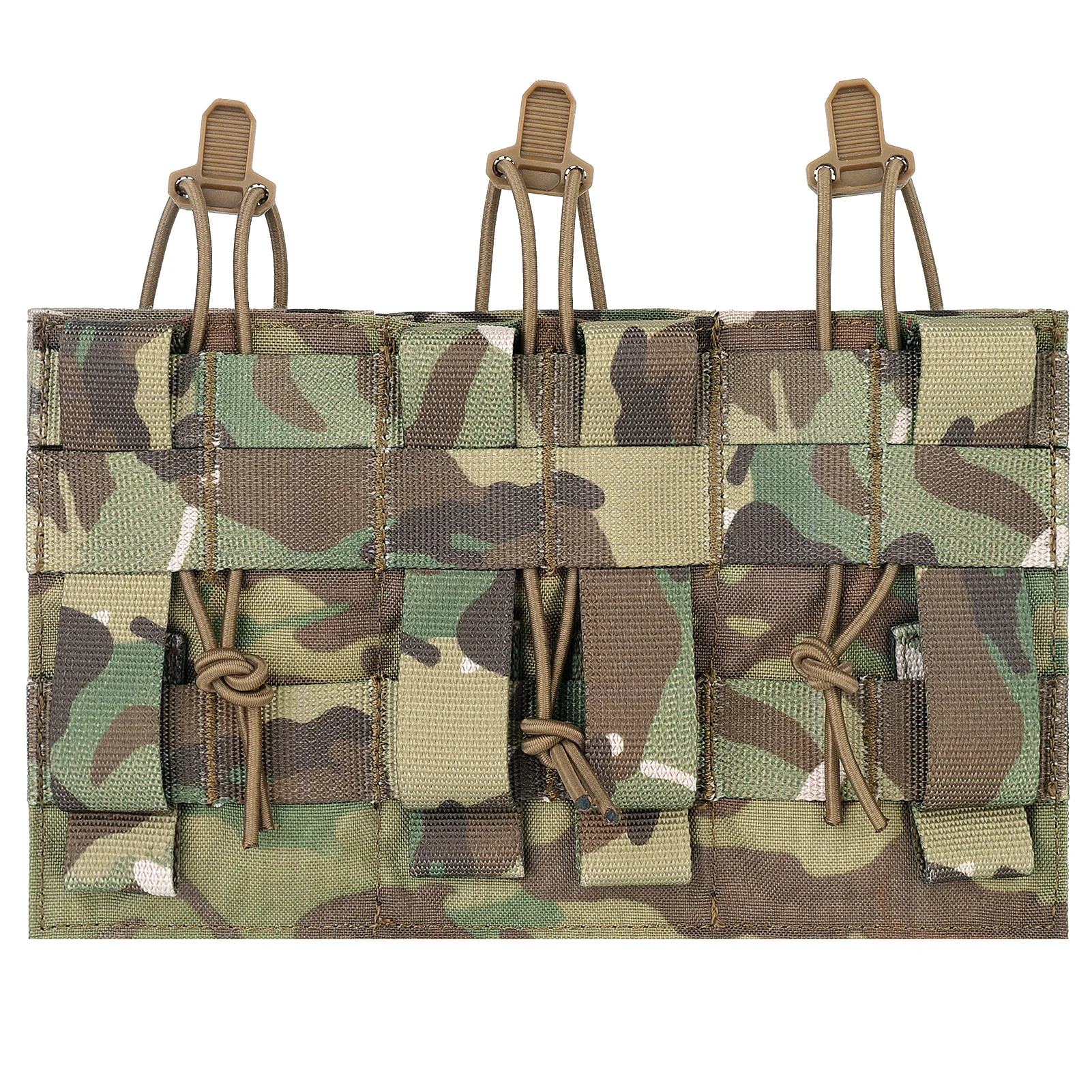KRYDEX Funda Táctica MOLLE Triple Cargador 5.56mm M4 M16 AR15 - imagen 2