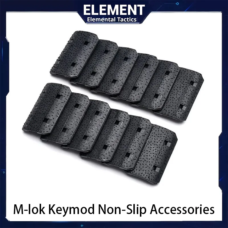 KeyMod M-LOK Cubierta táctica de riel compatible AR15 M4 airsoft - imagen 4