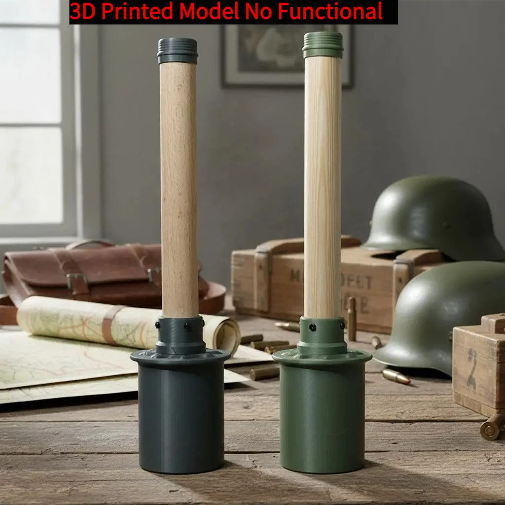 Réplica rifle M24 impresa 3D con culata de madera no funcional - imagen 2