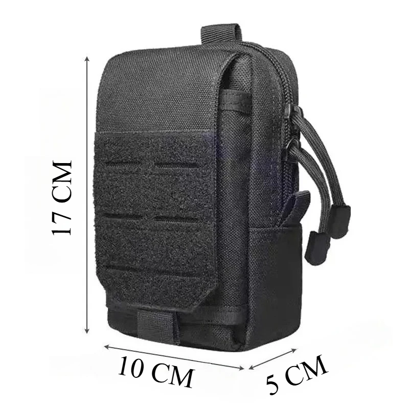 Bolsa MOLLE cintura táctica para herramientas EDC y teléfono móvil - imagen 5