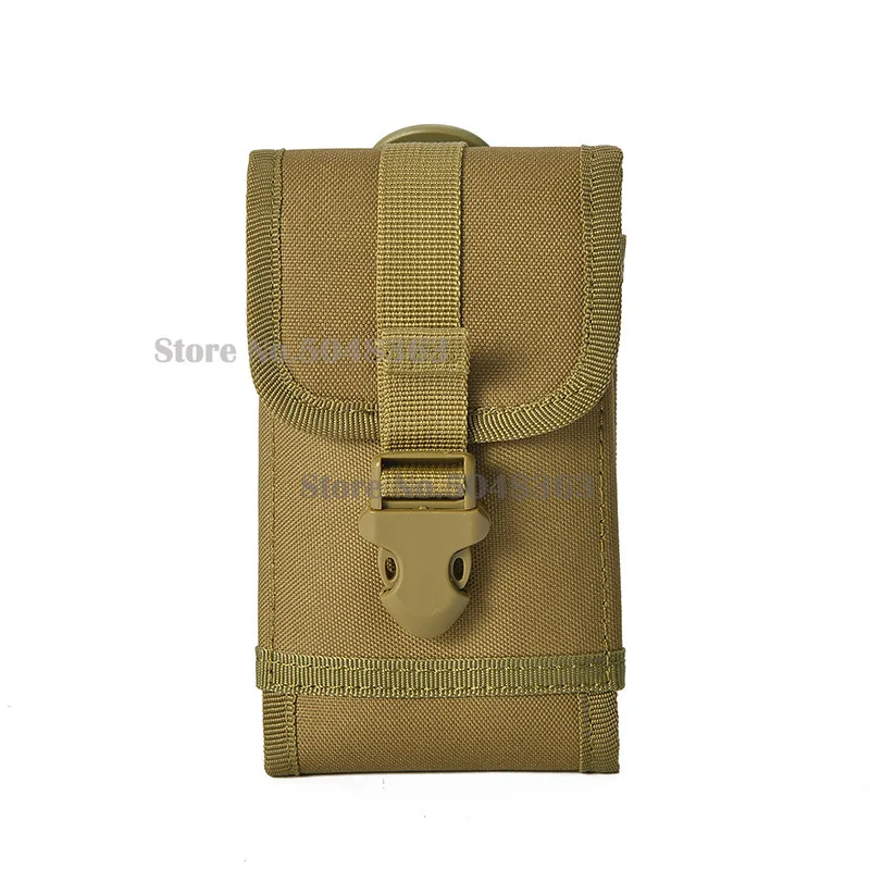 Funda táctica MOLLE de nailon para teléfono móvil con cinturón - imagen 2