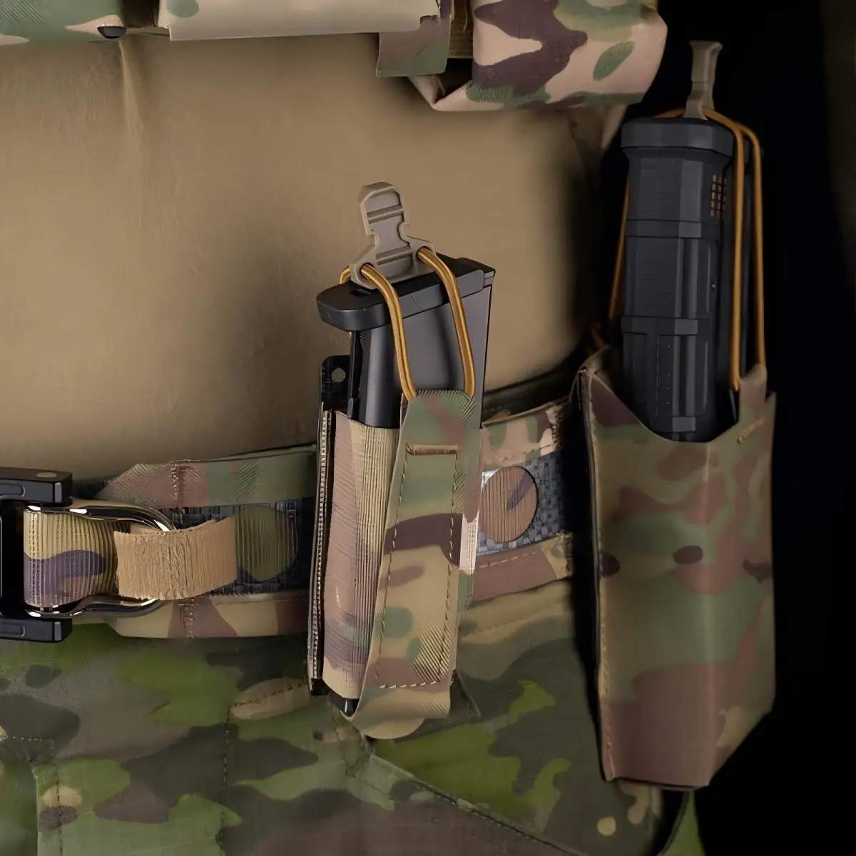 Poseidon Defense EMP portacargador pistola MOLLE 9mm .40S&W Airsoft - imagen 4