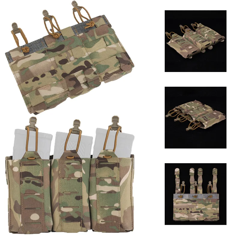 Funda cargador MOLLE elástica 5.56/7.62 para chaleco táctico