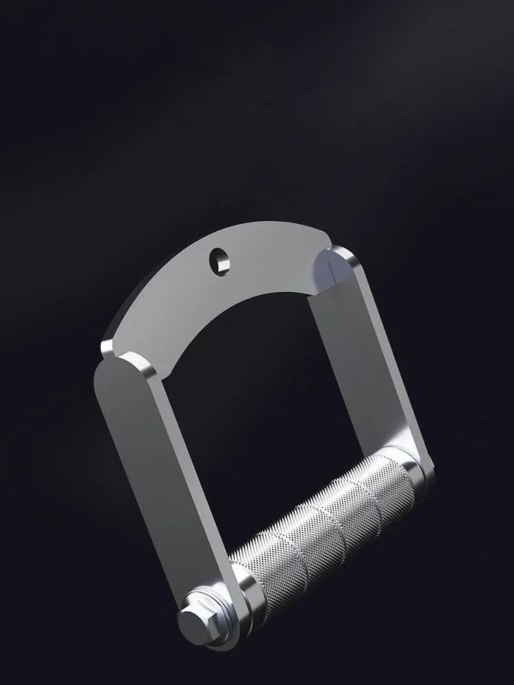 Mango en D sistema de polea acero inoxidable para gimnasio en casa - imagen 4