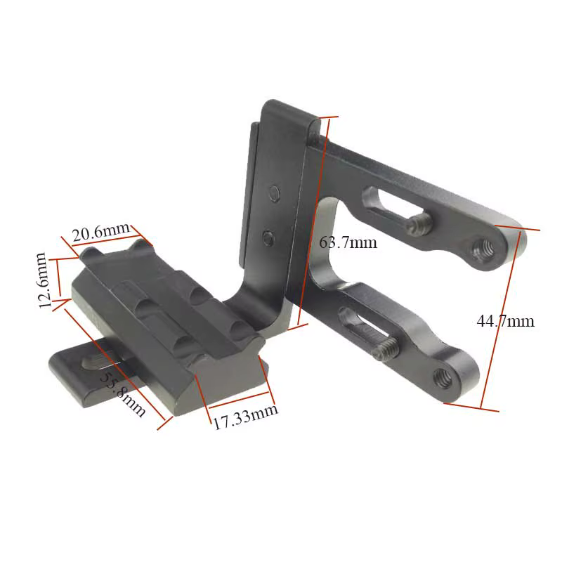 Soporte lámpara con rail Picatinny para arco compuesto y recurvo - imagen 2