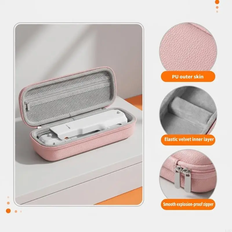 Estuche rígido para cámara con bolsa de transporte y forro suave - imagen 4