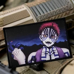 Parche táctico anime moral con velcro gancho y bucle para brazalete