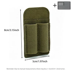 Estuche porta herramientas adhesivo para 7,62 mm con orificios