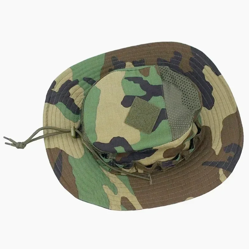 Sombrero Boonie táctico ripstop camuflaje con protección UV - imagen 5