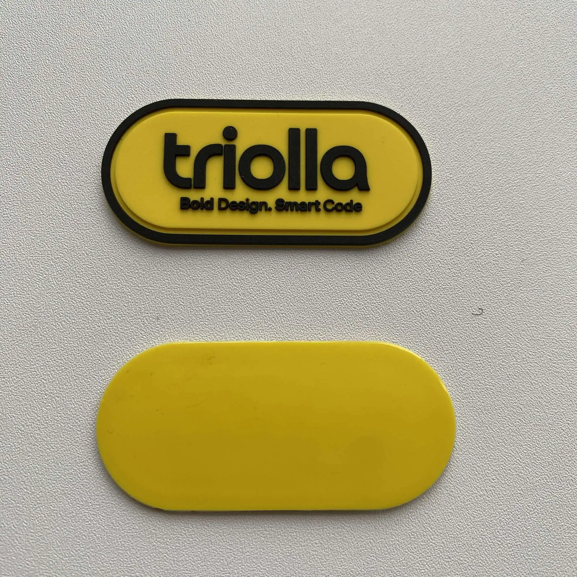 Parche impermeable de silicona con gancho desmontable logotipo 3D - imagen 3