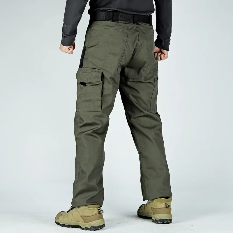 Pantalones tácticos cargo multibolsillos para outdoor y senderismo - imagen 2