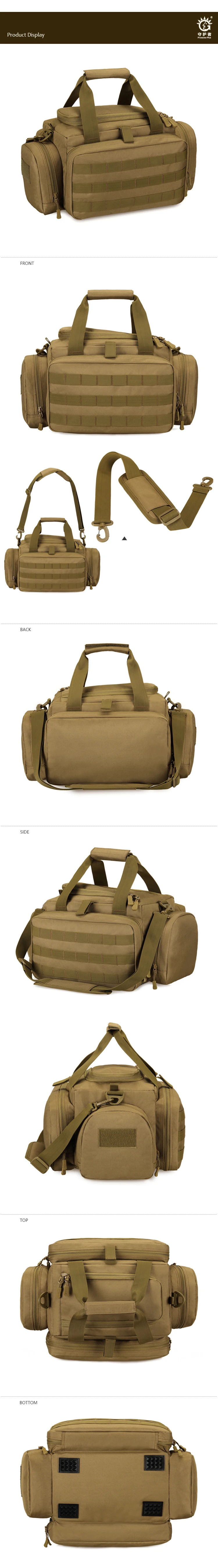 Bolso bandolera de gran capacidad para equipaje