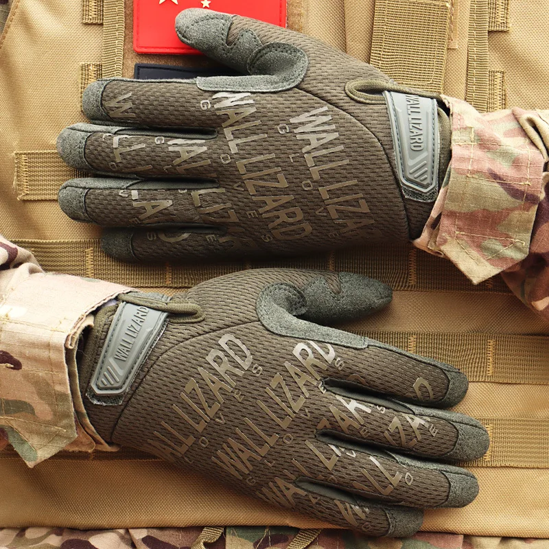 Guantes tácticos de dedo completo para airsoft con pantalla táctil - imagen 3