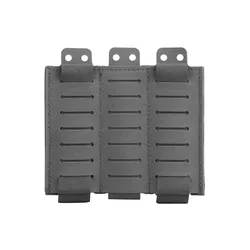 Funda para cargadores de pistola MOLLE, liberación rápida táctica