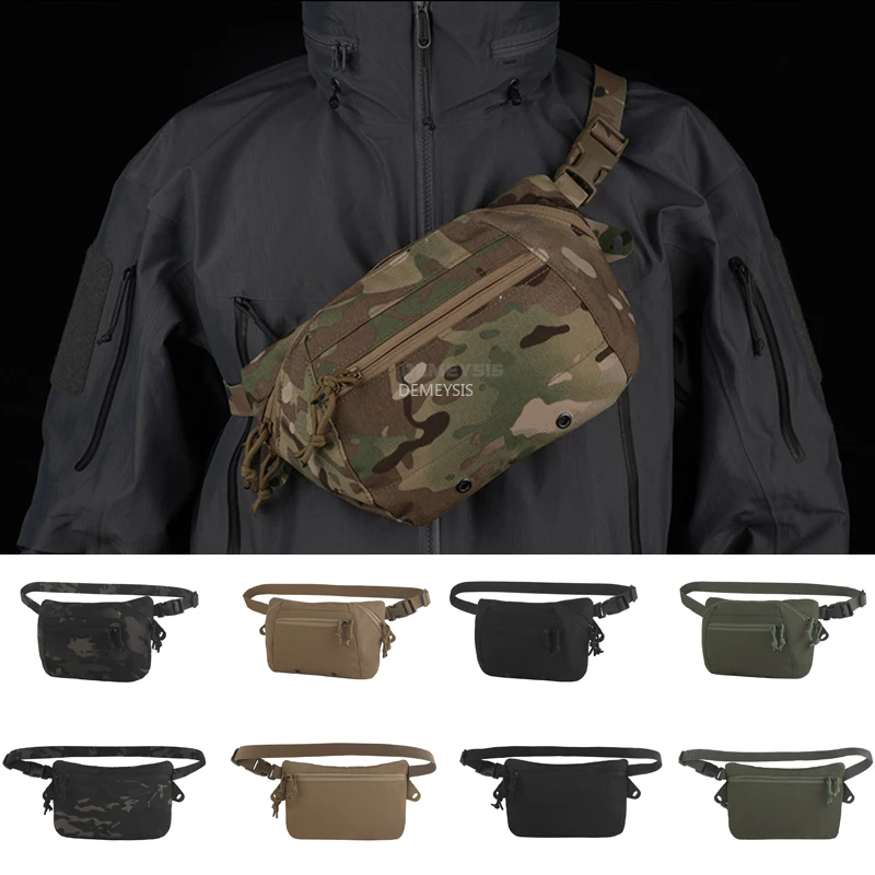 Bolso bandolera táctico cruzado para senderismo, caza y paintball - imagen 4
