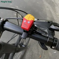 FA13 Campana de bicicleta hamburguesa – Decoración creativa para bici