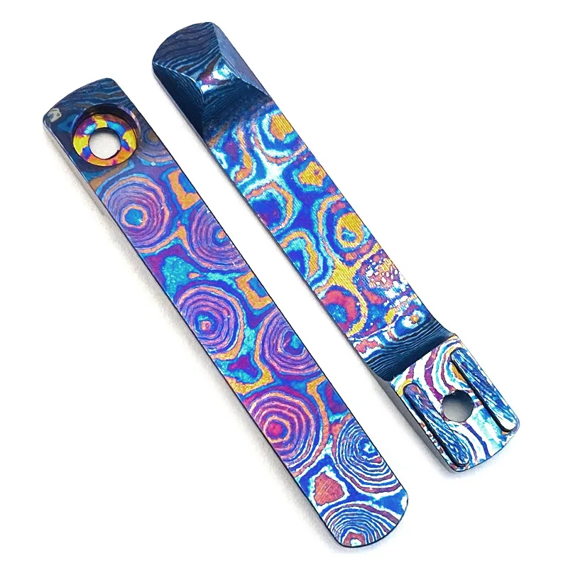 Spyderco Para3 clip de bolsillo en titanio CNC 7 colores ligero - imagen 3