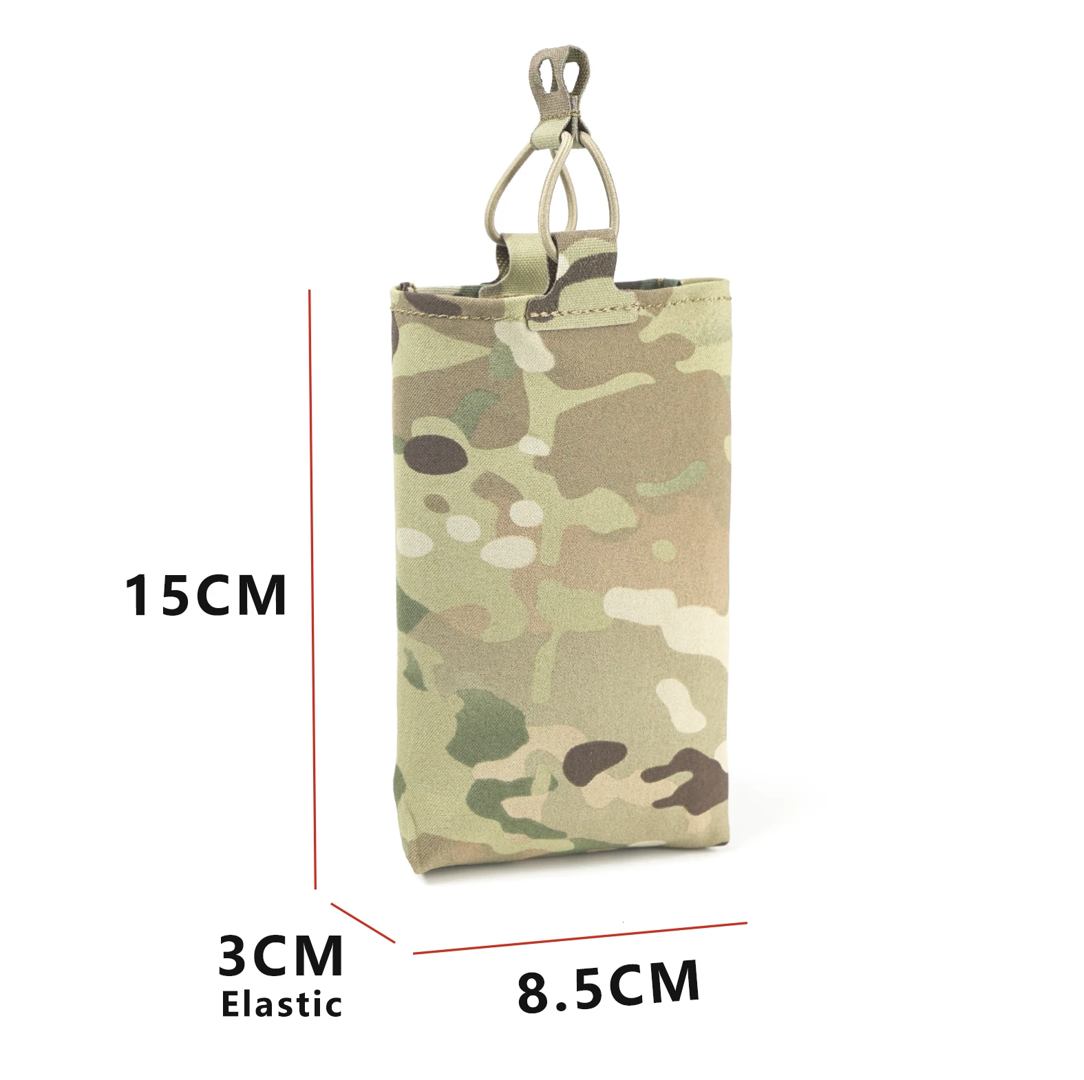 Bolsa de radio estilo HSP con sistema de sujeción