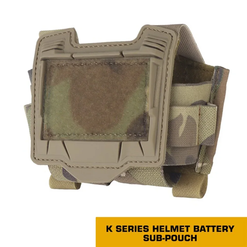 Bolsa contrapeso para batería PVS-31, casco táctico K-Series