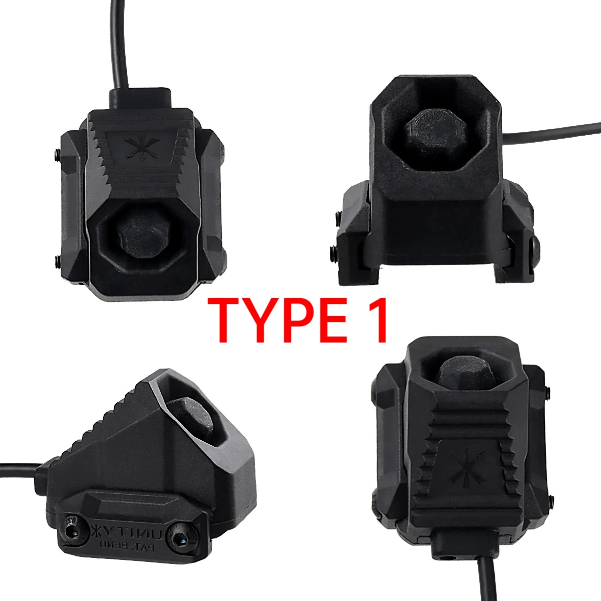 Interruptor táctico UNITY dos posiciones Surefire M600 M300 Airsoft táctico