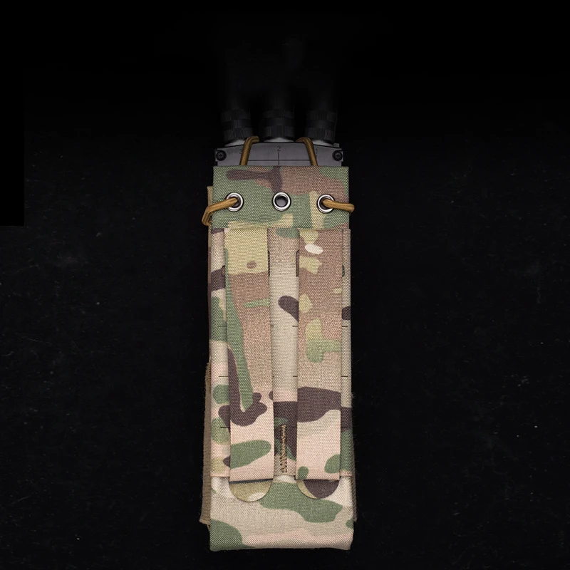 Bolsa táctica MOLLE para walkie talkie, funda de cintura - imagen 3