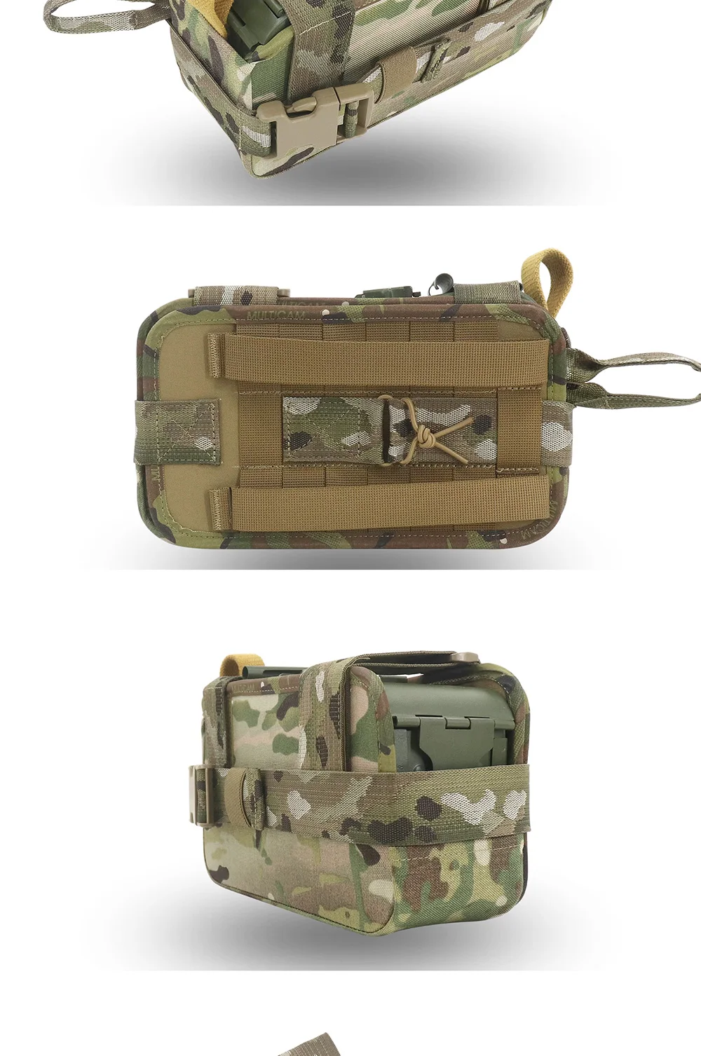Vista general del kit en estilo táctico