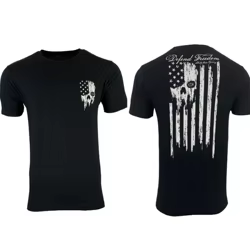 DEFEND FREEDOM Camiseta táctica estilo Howitzer hombre algodón