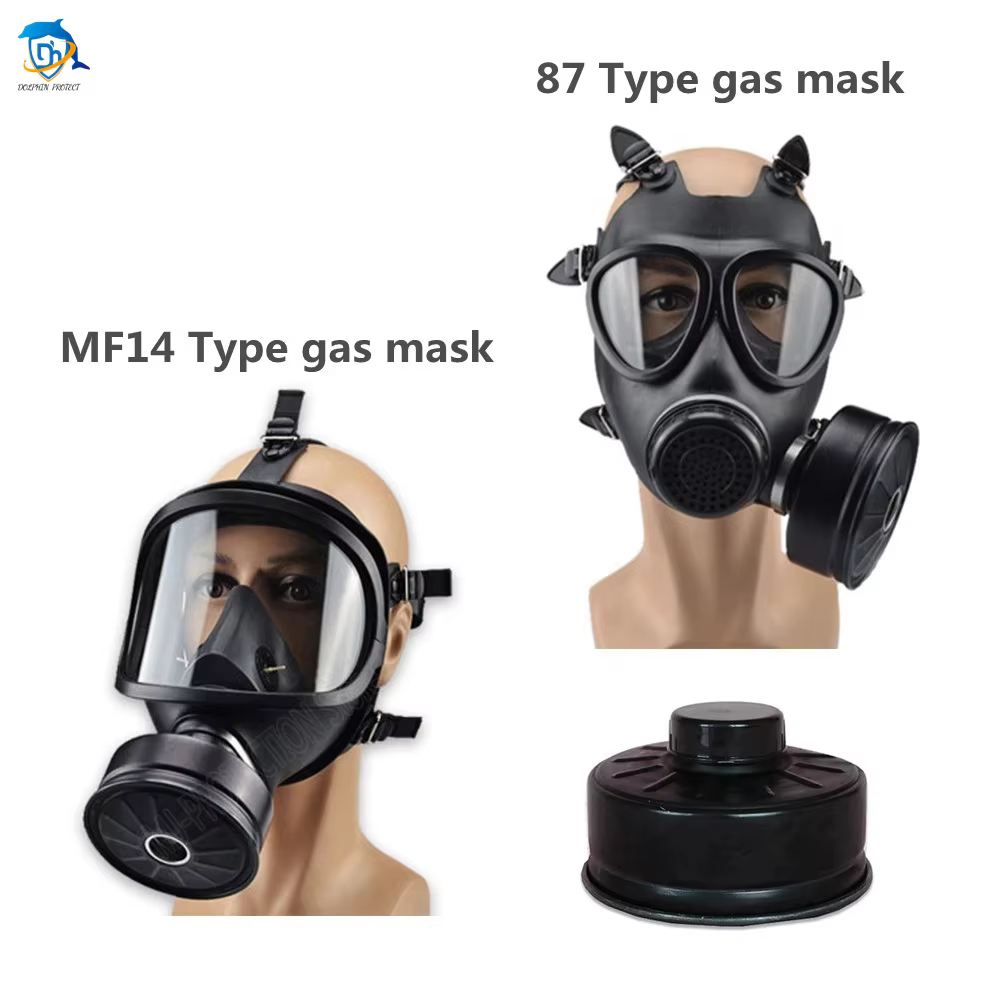 Vista frontal de la mascarilla MF14/87