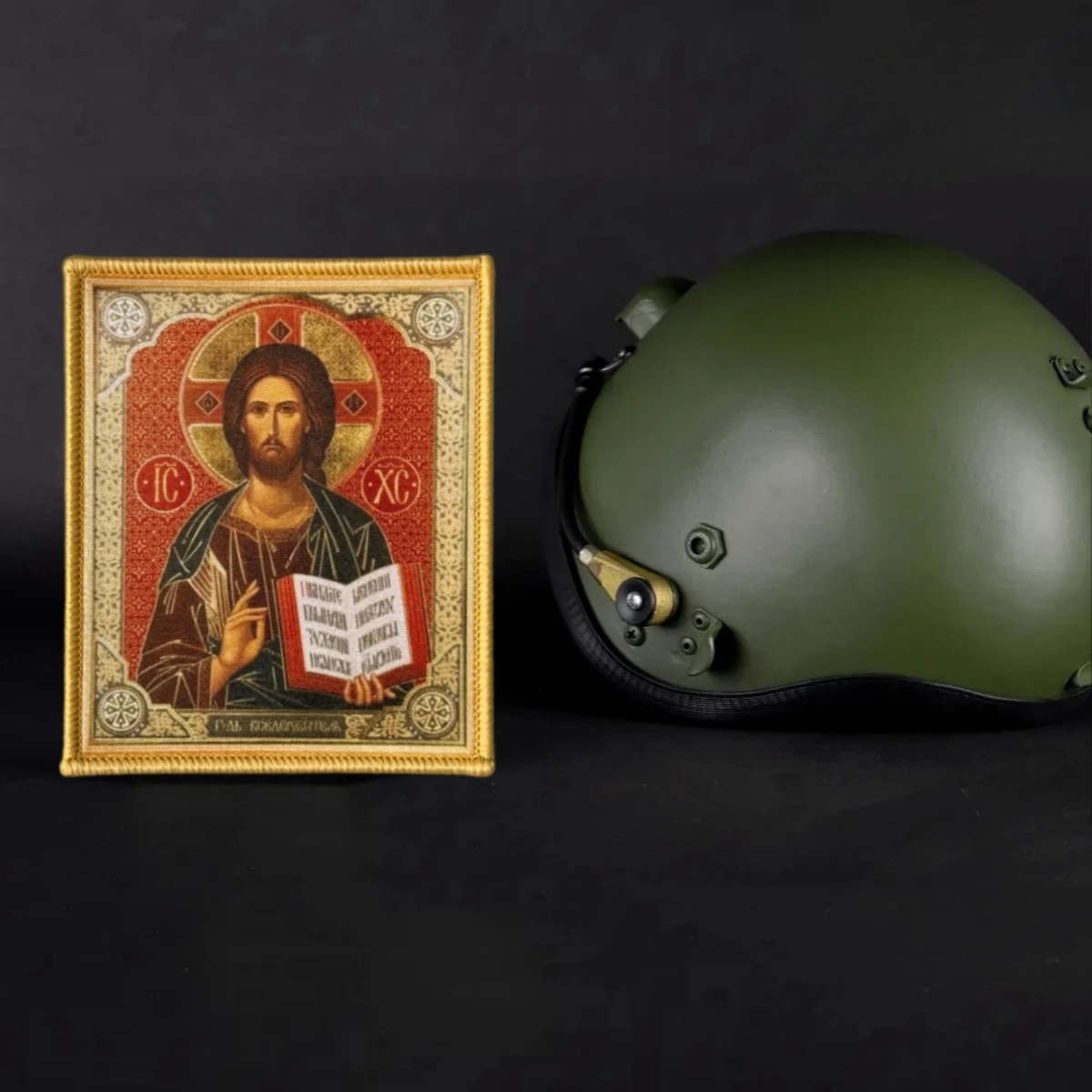 Parche táctico militar velcro El Señor Todopoderoso para ropa - imagen 4