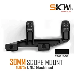 SKWoptics Anillas visor 30mm Picatinny AR15 M4 – Montura baja CNC