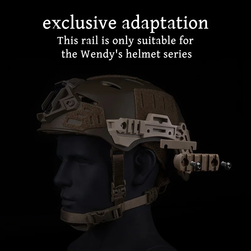 Adaptador de Riel Lateral para Casco Wendy 2.0/3.0 - imagen 2