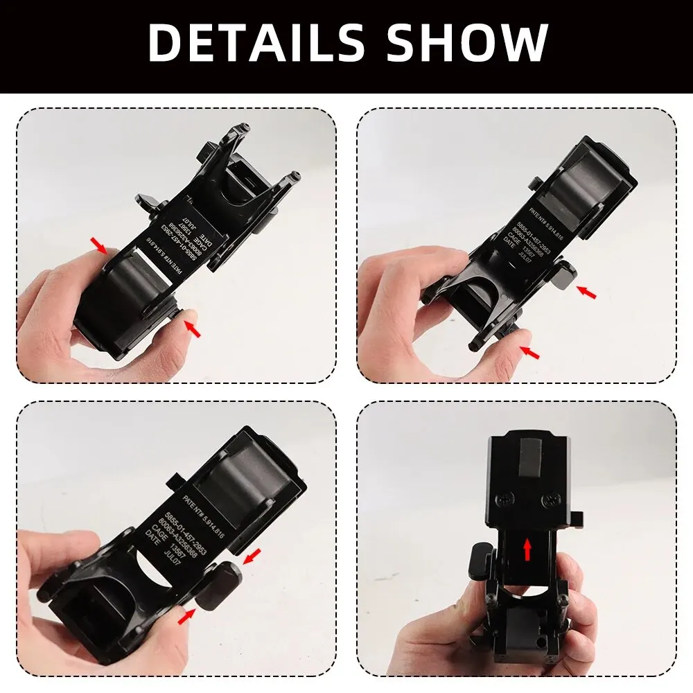 Kit montaje base NVG PVS-7/PVS-14 para casco táctico rápido - imagen 3