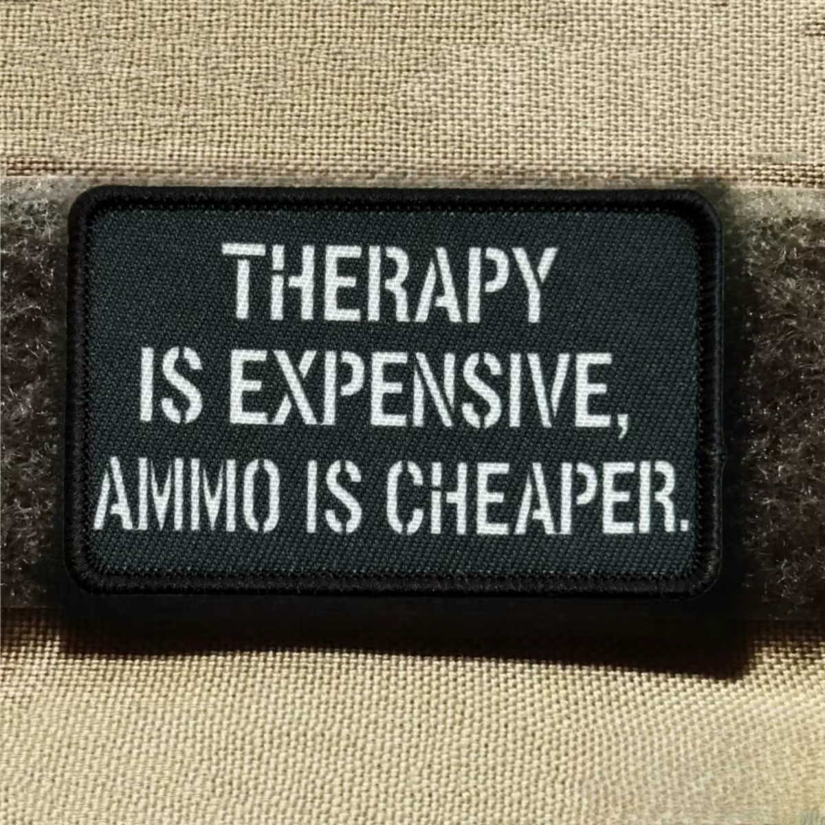 Parche táctico militar impreso con velcro gancho y bucle - imagen 3